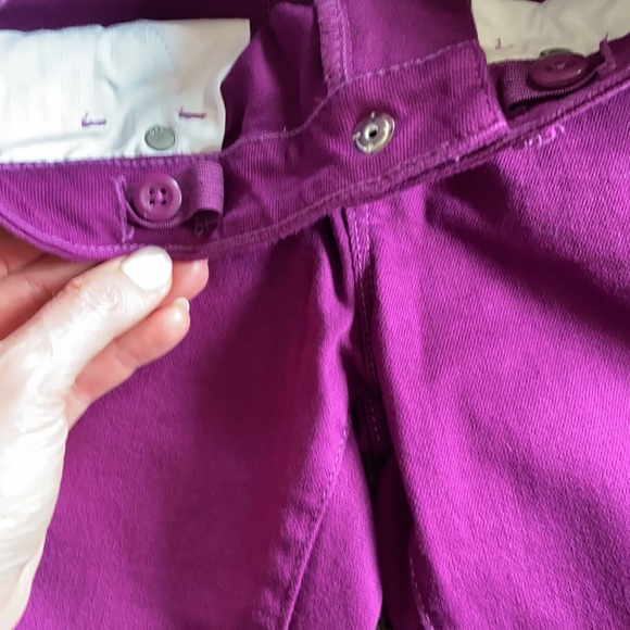 Adorable Purple Gap Jeans Girls 7 Plus - Picture 4 of 4
